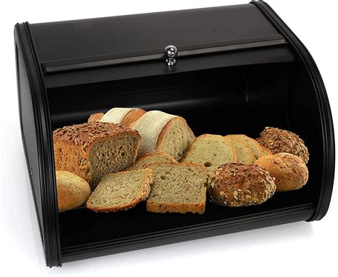 Amazon.com: Bread Box Stainless Steel Large